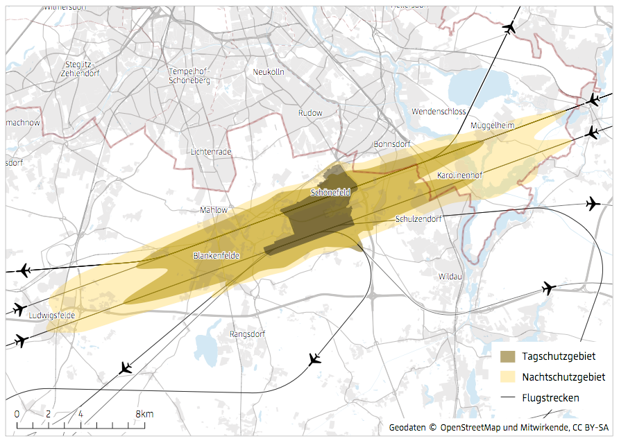 berlin airport map